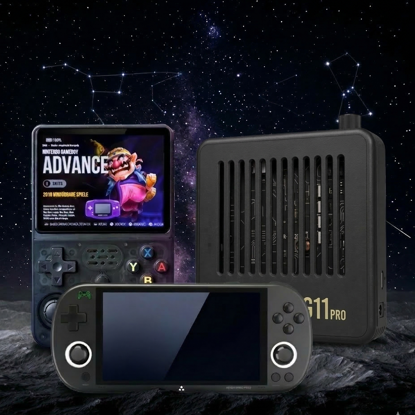 G11 Pro + Pro One+ Klassikgaming Pocket